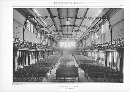 Theatre and Meeting Hall of the Maison du Peuple