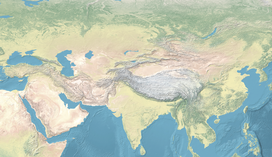 Tian Shan is located in Continental Asia