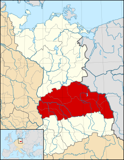 March of Lusatia around 1000