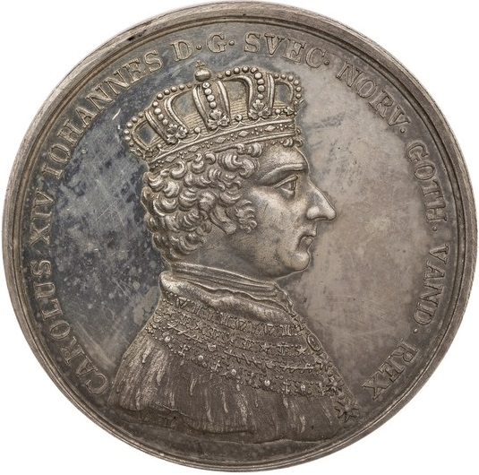 File:Medalj, 1818 - Skoklosters slott - 100167.tif