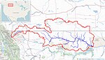 The Milk River watershed