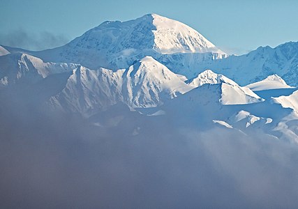 111. Mount Moffit in the Alaska Range