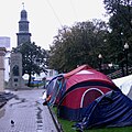 Occupy Nova Scotia in Halifax on Day 6 on October 20, 2011.