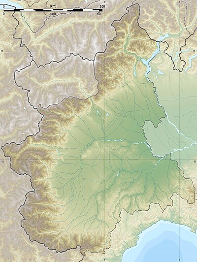Alpine Brigade "Taurinense" is located in Piedmont