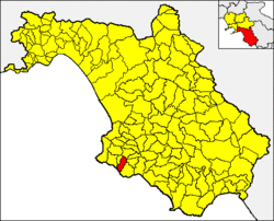 San Mauro Cilento within the Province of Salerno