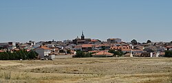 Panoramic view of Santa Cruz del Retamar.
