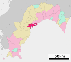 Location of Susaki