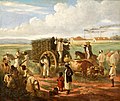 Victor Patricio de Landaluze (Cuba) Cutting Sugar Cane, 1874