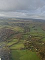 Whiteparish and Cowesfield from the air, looking NW