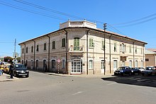 Hotel (Albergo) Italia, built 1889. The hotel is one of the oldest hotels in Asmara