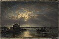 Summer Night on the Neva at the Seaside. 1875 Tretyakov Gallery