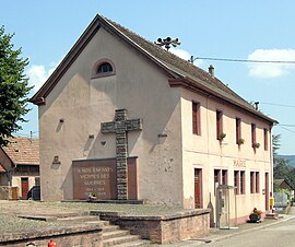The town hall in Breitenau