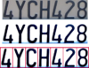 three stages of Automatic number plate recognition