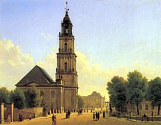 Garnison­kirche in Potsdam, 1827