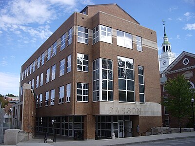 Carson Hall, Dartmouth College in Hanover, New Hampshire