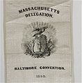 Delegate badge, Democratic convention