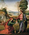 Fra Bartolomeo: Noli me tangere, um 1506, Louvre