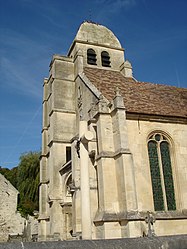 The church of Saint-Nicolas, in Guiry-en-Vexin