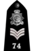 Isle of Man Police Sergeant Epaulette