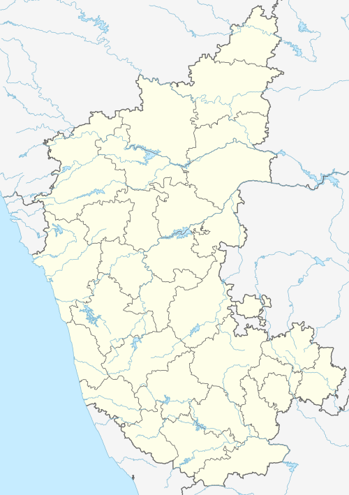 Outline of Karnataka is located in Karnataka