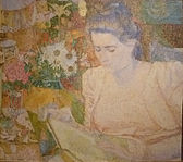 Portrait of Marie Jeanette de Lange (1900)