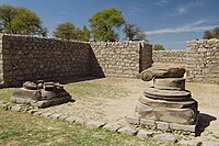 Hellenistic temple with Ionic columns at Jandial, Taxila