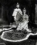George V and Mary after their coronation