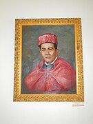 Oil portrait of Macapagal