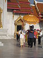 A new monk is ordained in the temple
