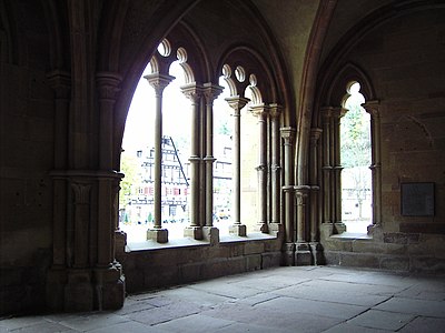 The "Paradise" or Narthex of Maulbronn Abbey, Germany (late 13th century)