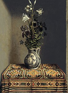 Flowers in a Jug, Hans Memling
