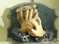 Wax model of hands by Anna Morandi Manzolini