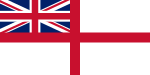 Seekriegsflagge, bis 1967 im Gebrauch der Royal Australian Navy