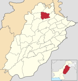 Chakwal is located in the north of Punjab.