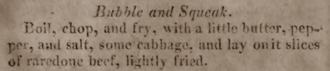 scan of early 19th century page of text, giving ingredients as in the adjoining paragraph to this image