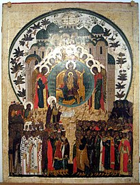 Synaxis of the Theotokos (Kirillo-Belozersk Monastery, 15th–16th centuries)
