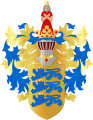 Greater coat of arms of capital city Tallinn.