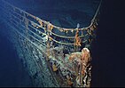 Der Bug der gesunkenen Titanic (Juni 2004)