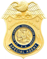 Current badge of a CID Special Agent
