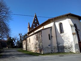 The church in Savères