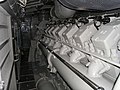 Maschinenraum mit Dieselmotor 5D49