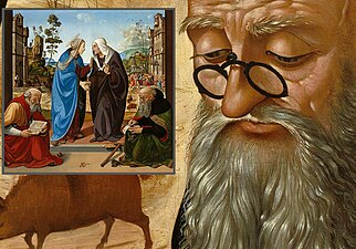 1490 Florenz, Altarbild mit Nietbrille
