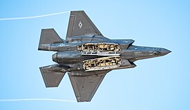 … und die der F-35 Lightning II von unten gesehen