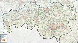 Position of Vught in the maps of the Netherlands and North Brabant