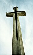 Cross of Sacrifice or War Cross, from a Commonwealth War Graves Commission cemetery (1920)