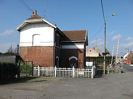 Former train station and border crossing