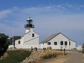 Rear view, Old Point Loma Lighthouse