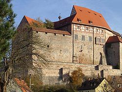 Cadolzburg Castle (from 1260 seat of the Burgraves of Nuremberg)