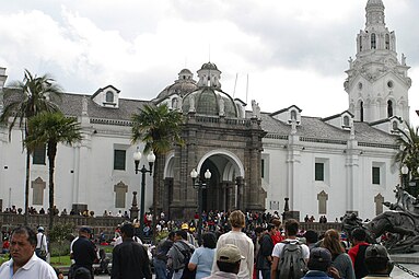 Quito Metropolitan Cathedral, Quito, Ecuador, by Antonio García and others, 1535-1799