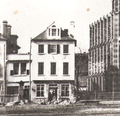 The Community Center building in 1883 when it was a Boot & Shoe store.